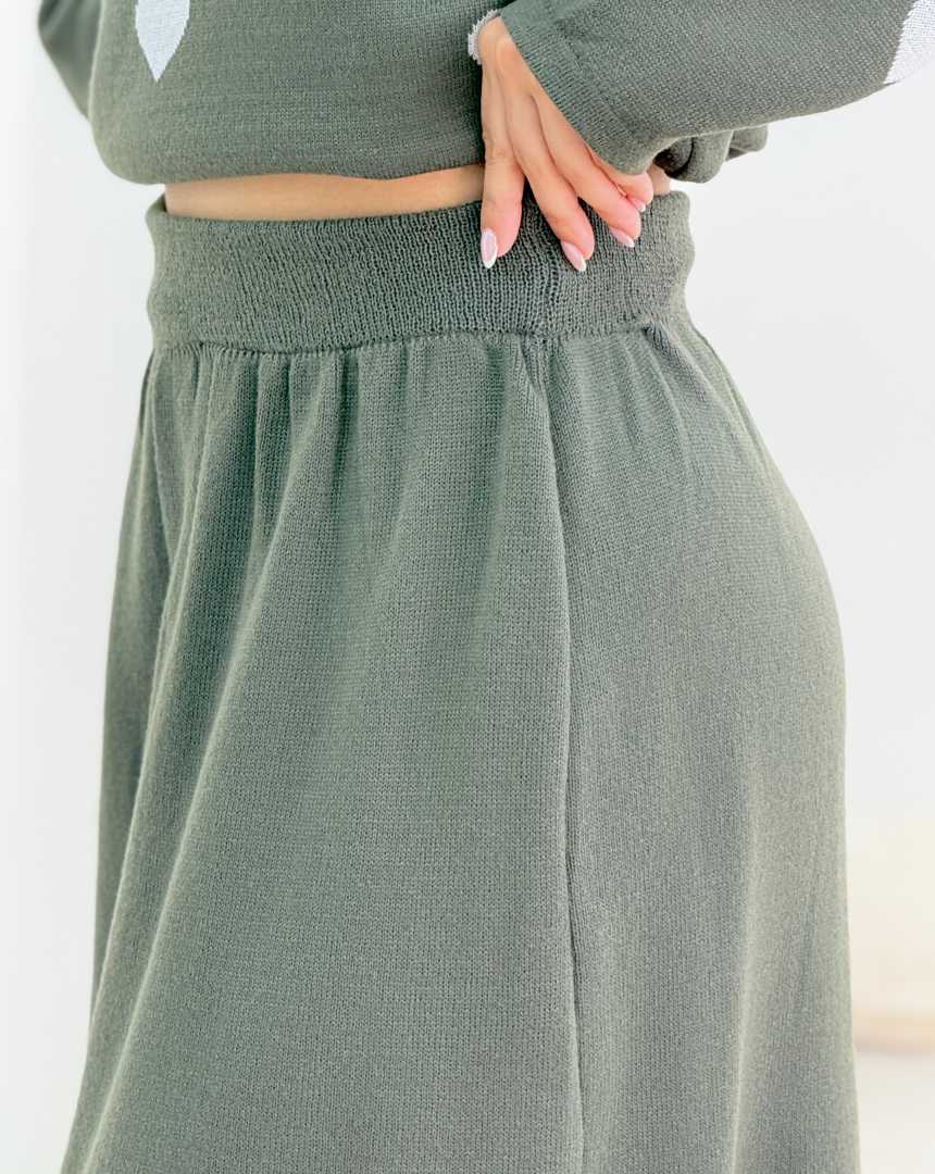 ست بافت و دامن پادمیرا(119)کد:6114