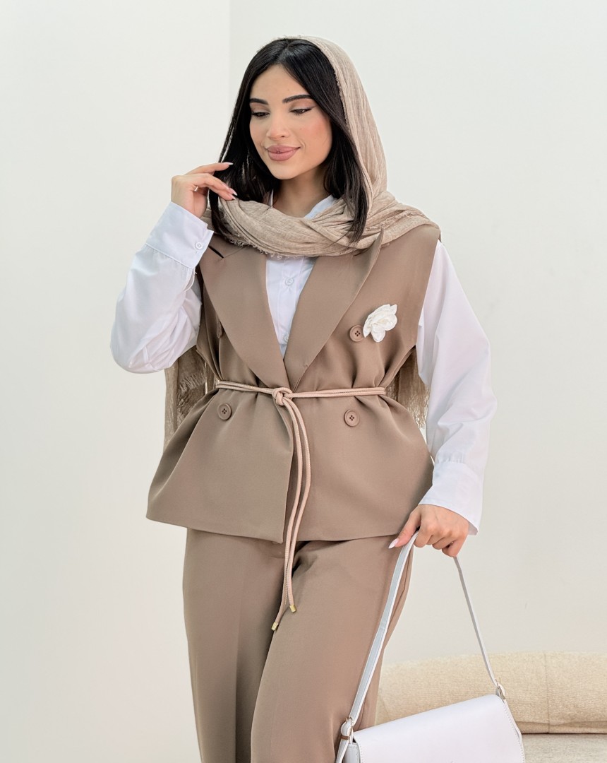 ست سه تیکه آراسته(60)کد:6827