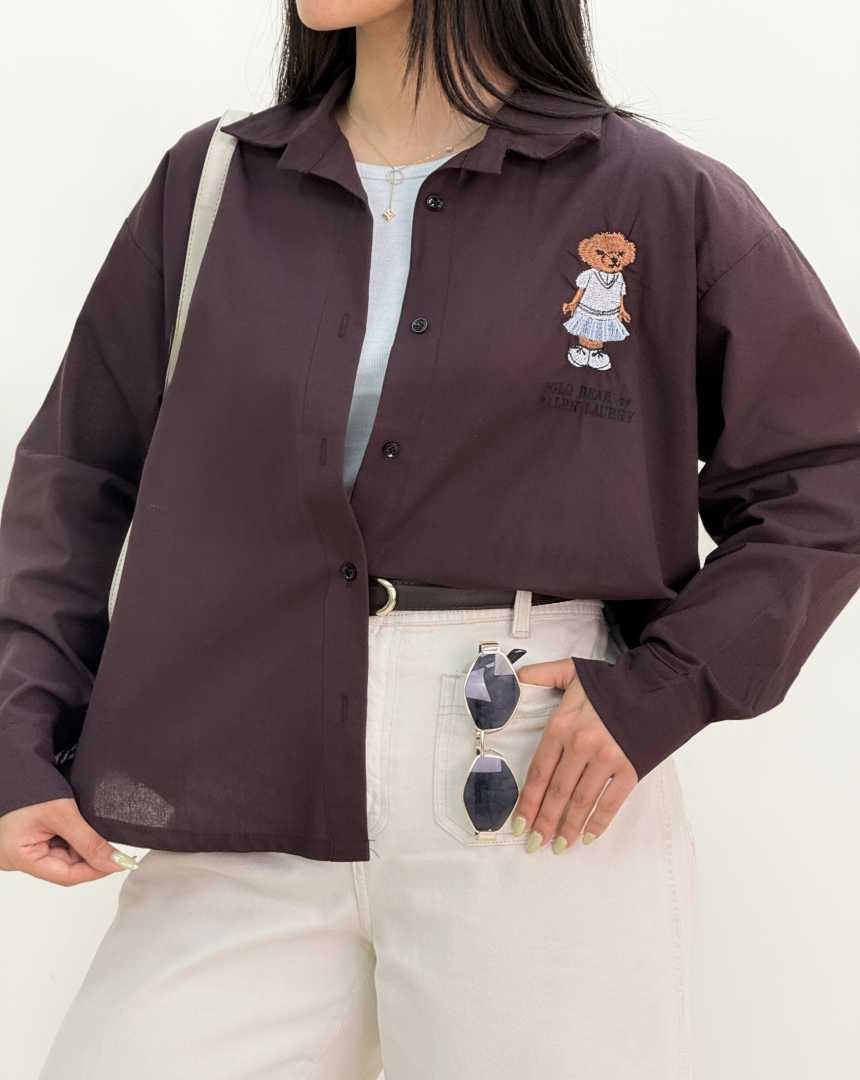 شومیز polo bear(119)کد:7206