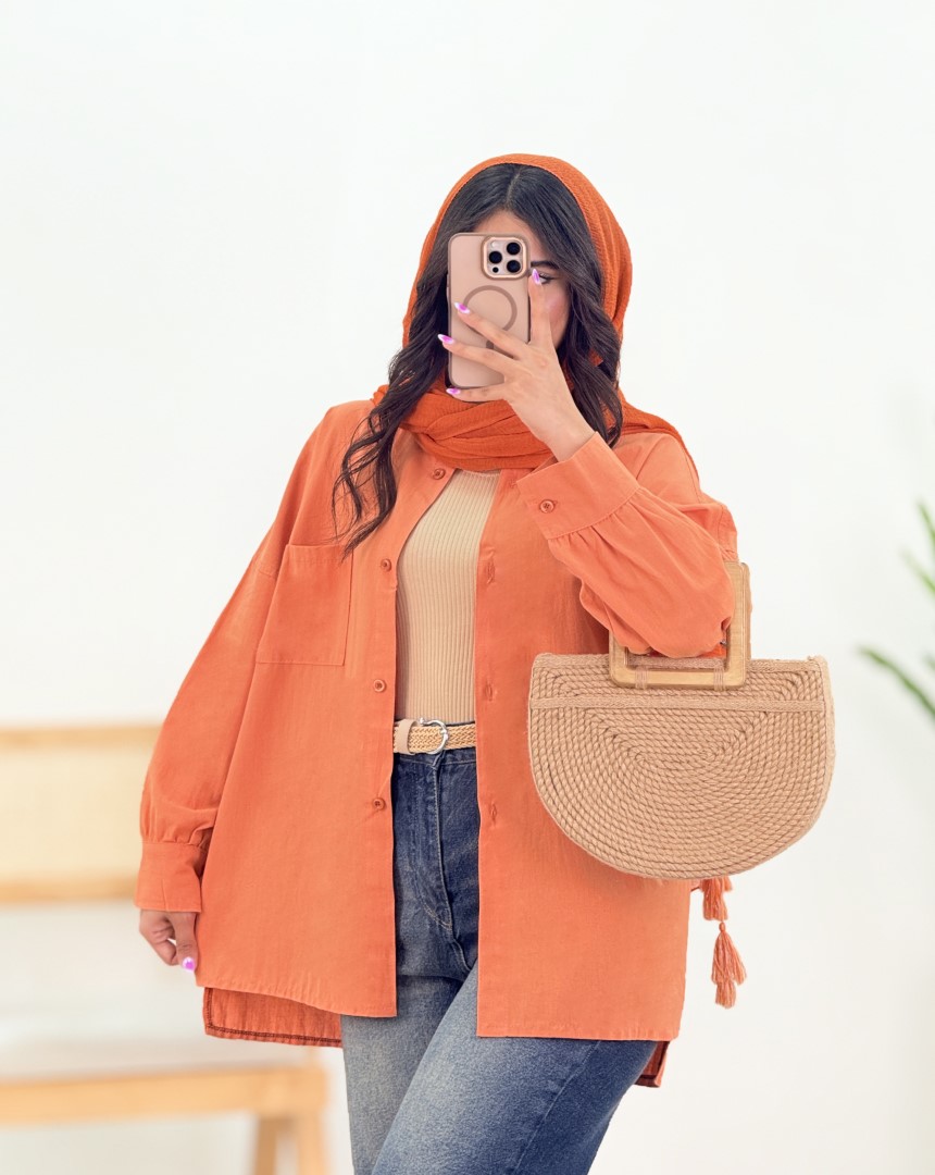شومیز تک جیب نازنین(51)کد:5340