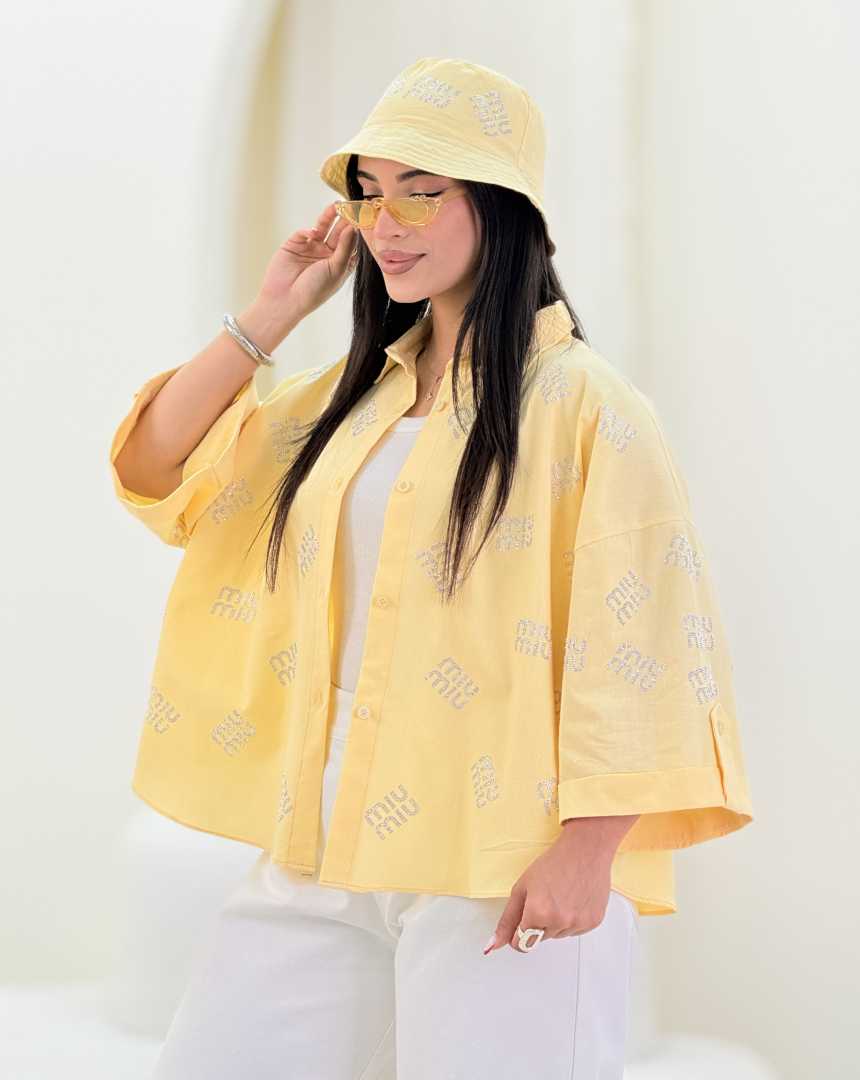شومیز دو تیکه miu miu(127)کد:7515