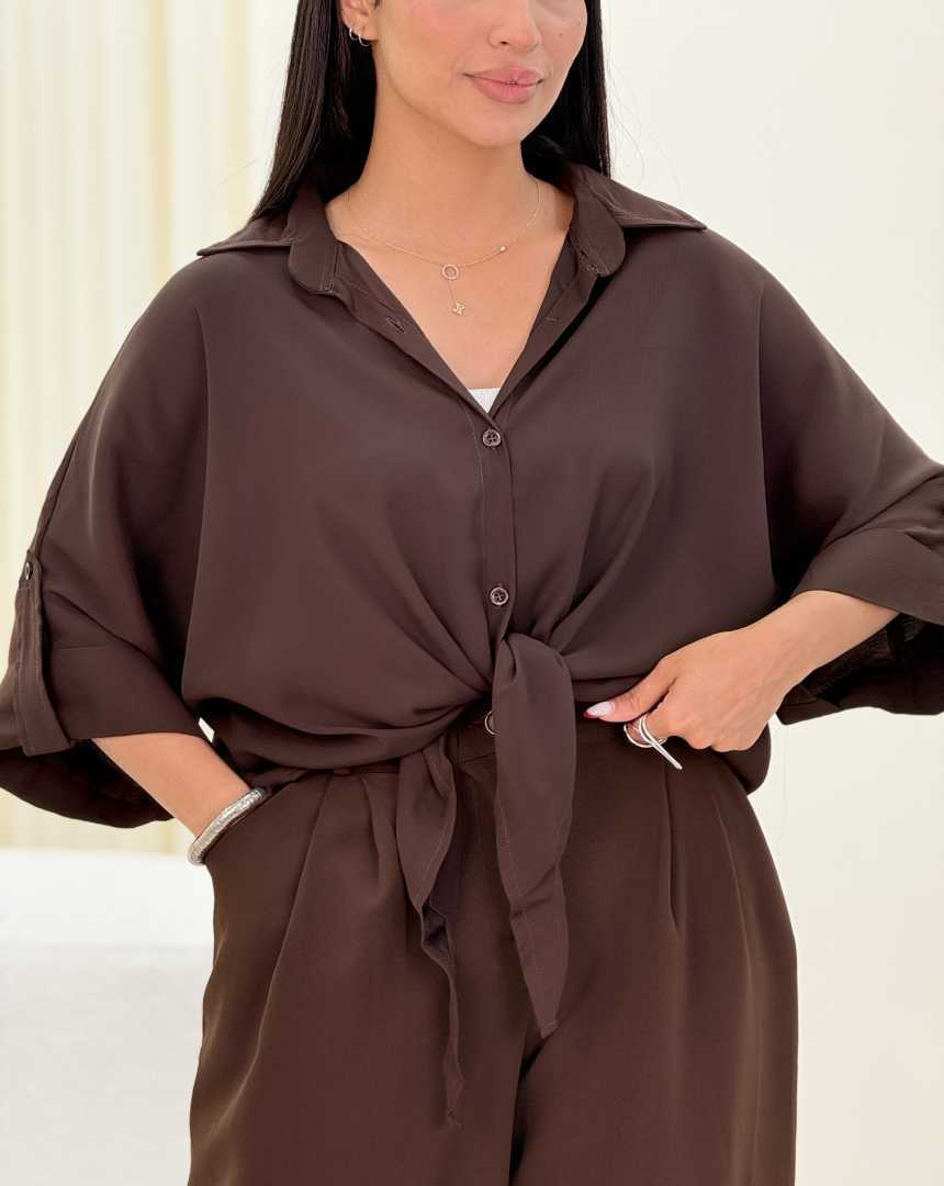 شومیز جلو گره(119)کد:7602