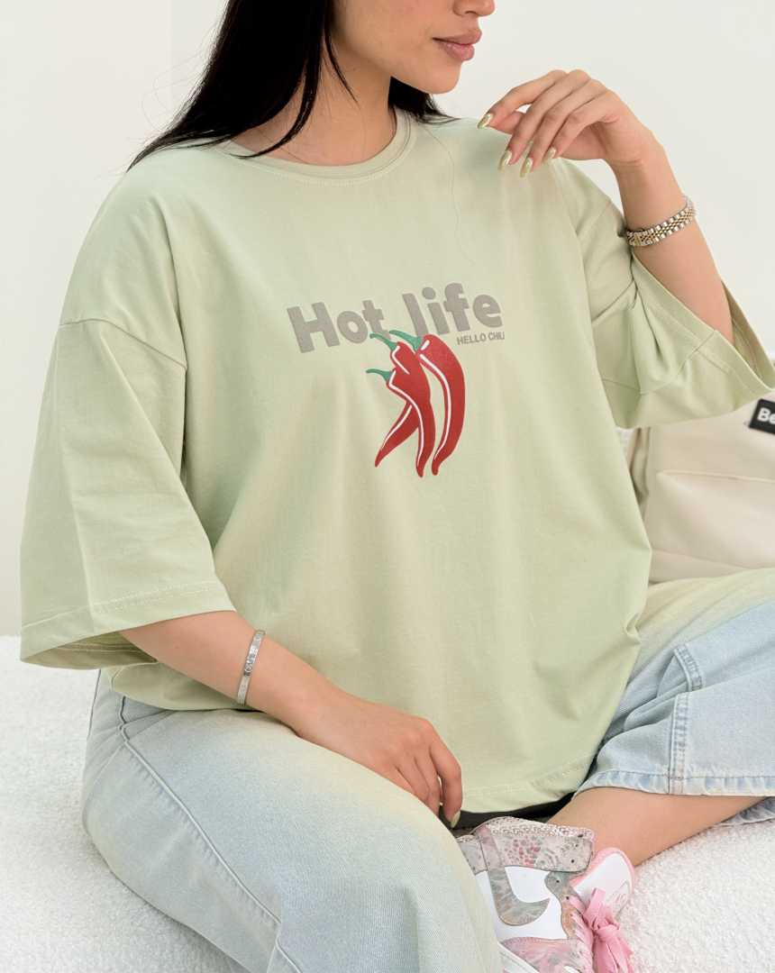 تیشرت hot life(41)کد:7289