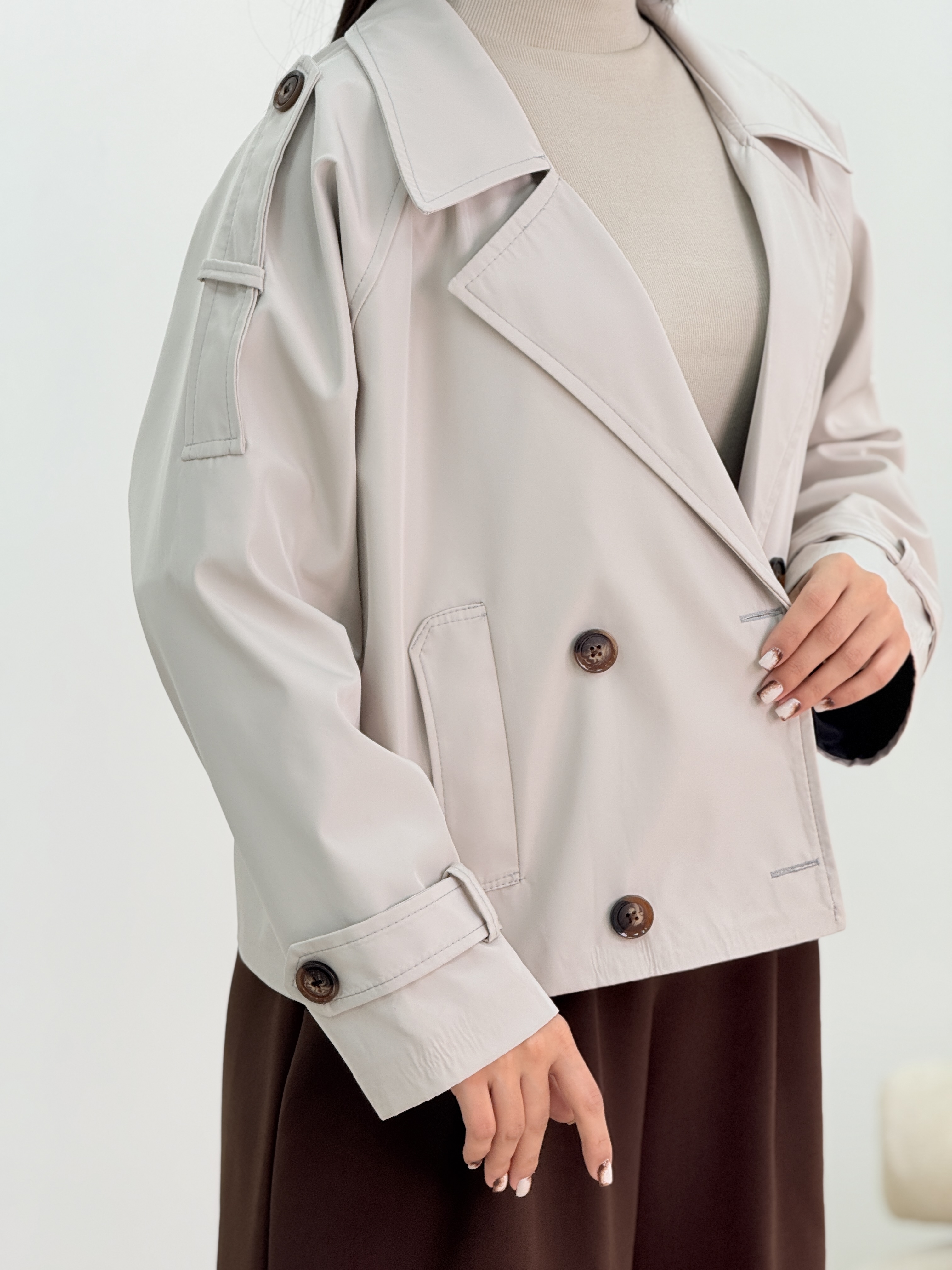 بارونی چهاردکمه شکیلا(1)کد:6389