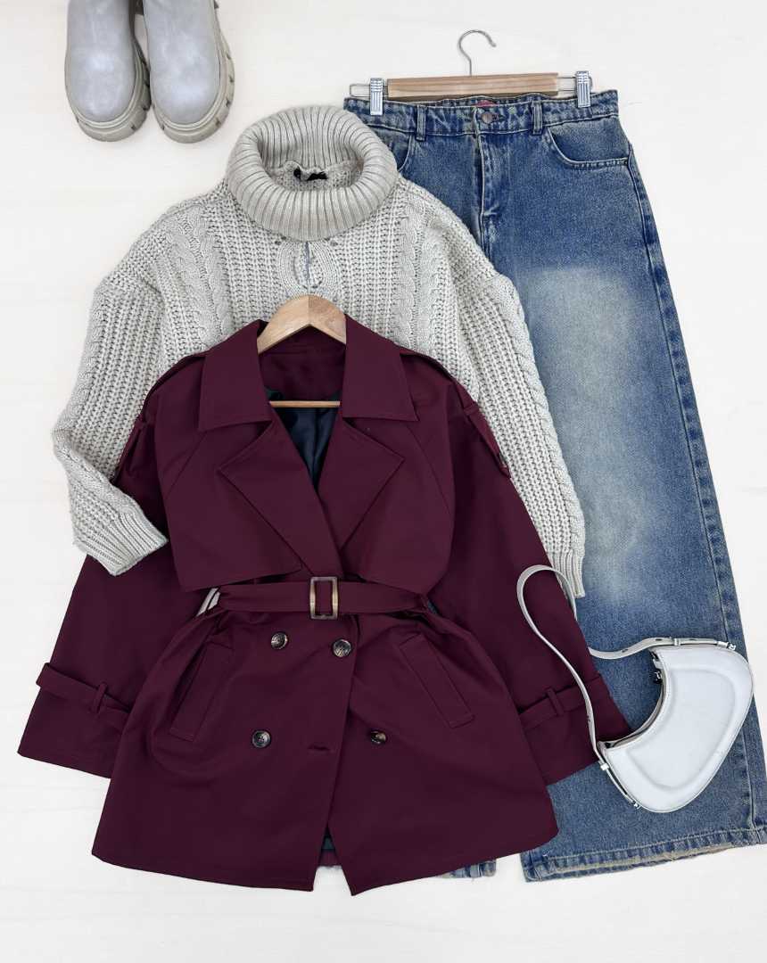 بارونی چهاردکمه نارون(1)کد:6608