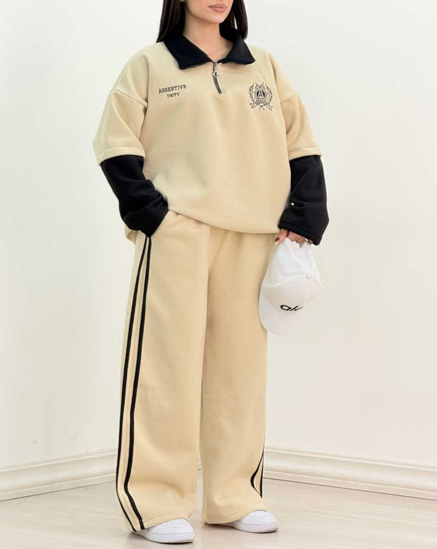 ست نیم زیپ هانیه(118)کد:6746