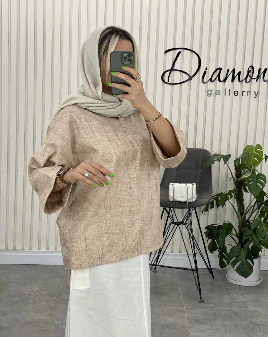 مانتو یقه سه سانت مچ پاکتی (13)کد2550