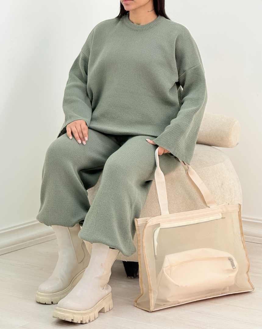 ست بلوزوشلوار پلین(78)کد:6270