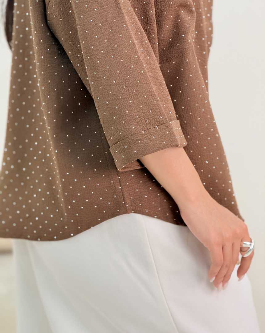 شومیز نگینی(41)کد:6980