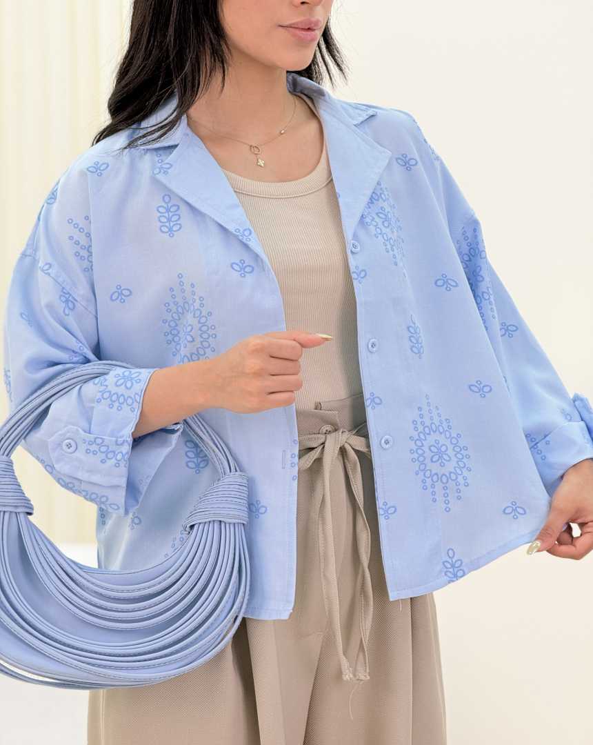 شومیز صوفیا چاپی(119)کد:7374
