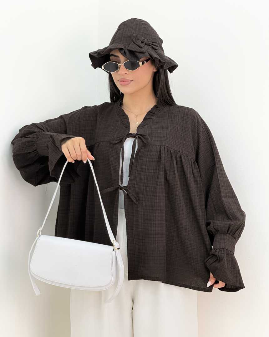 شومیز عروسکی کلاهدار(127)کد:7013