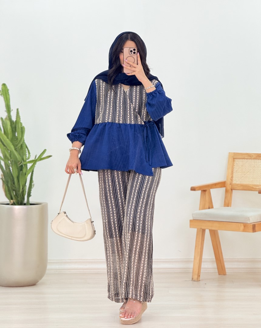 ست مانتو شلوار آندیا(72)کد:5490