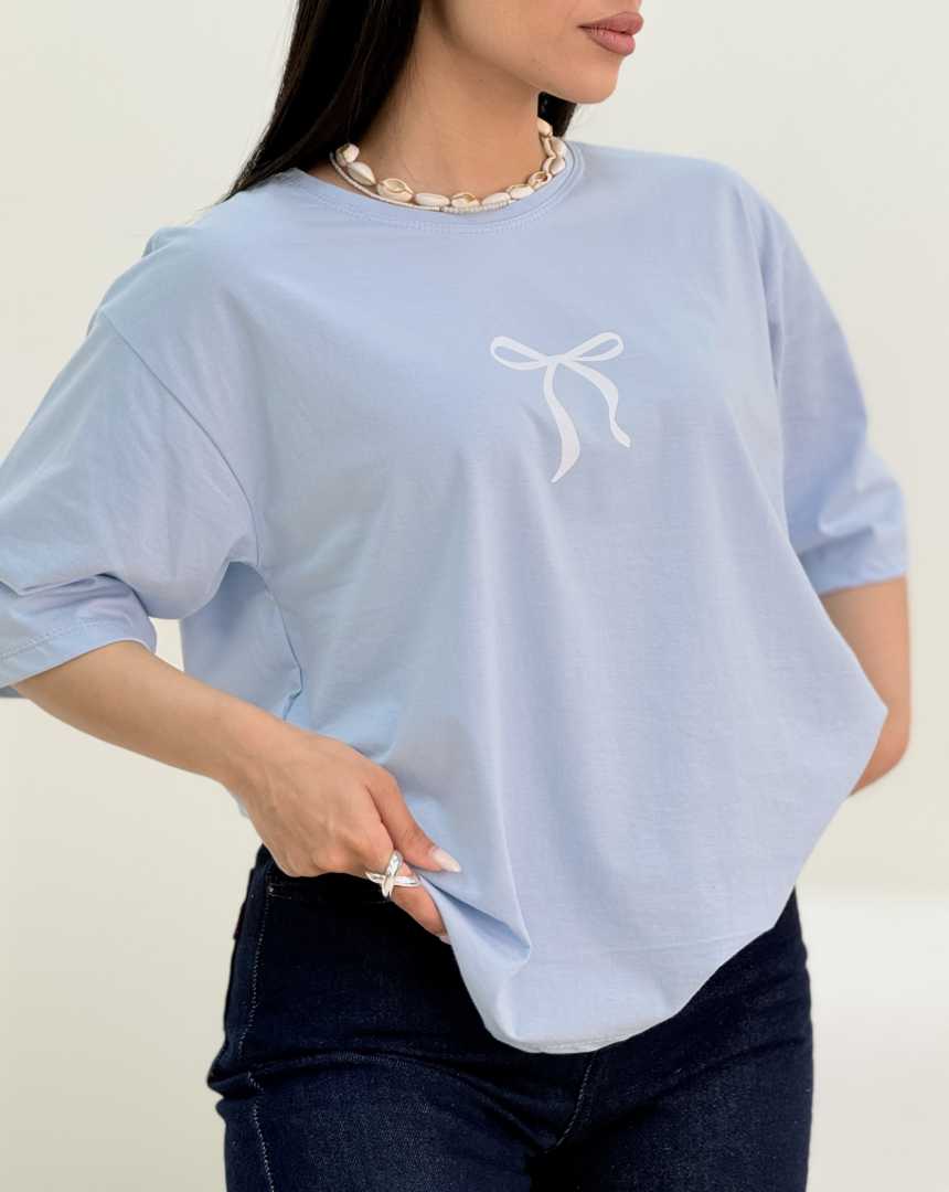 تیشرت باکسی پاپیون(127)کد:7037