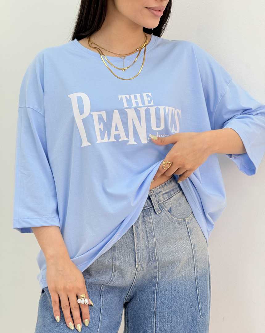 تیشرت باکسی THE PEANUTS(119)کد:7106