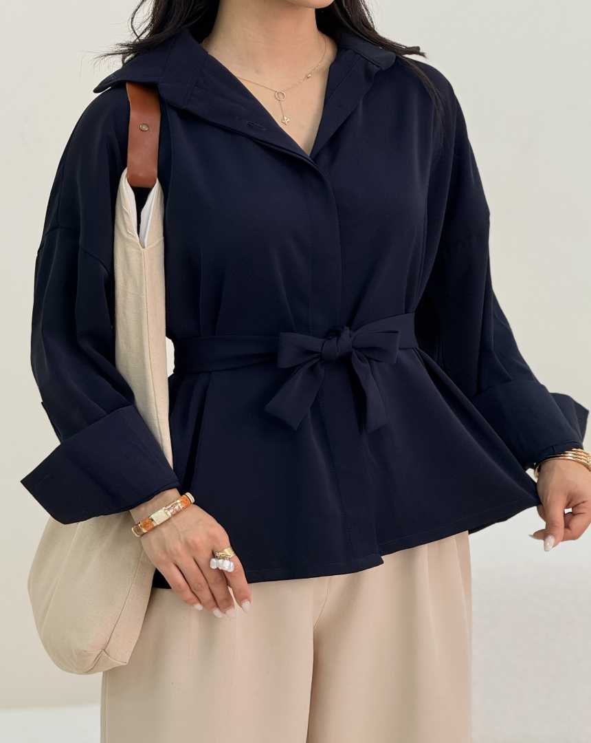 شومیز کراواتی(119)کد:7030