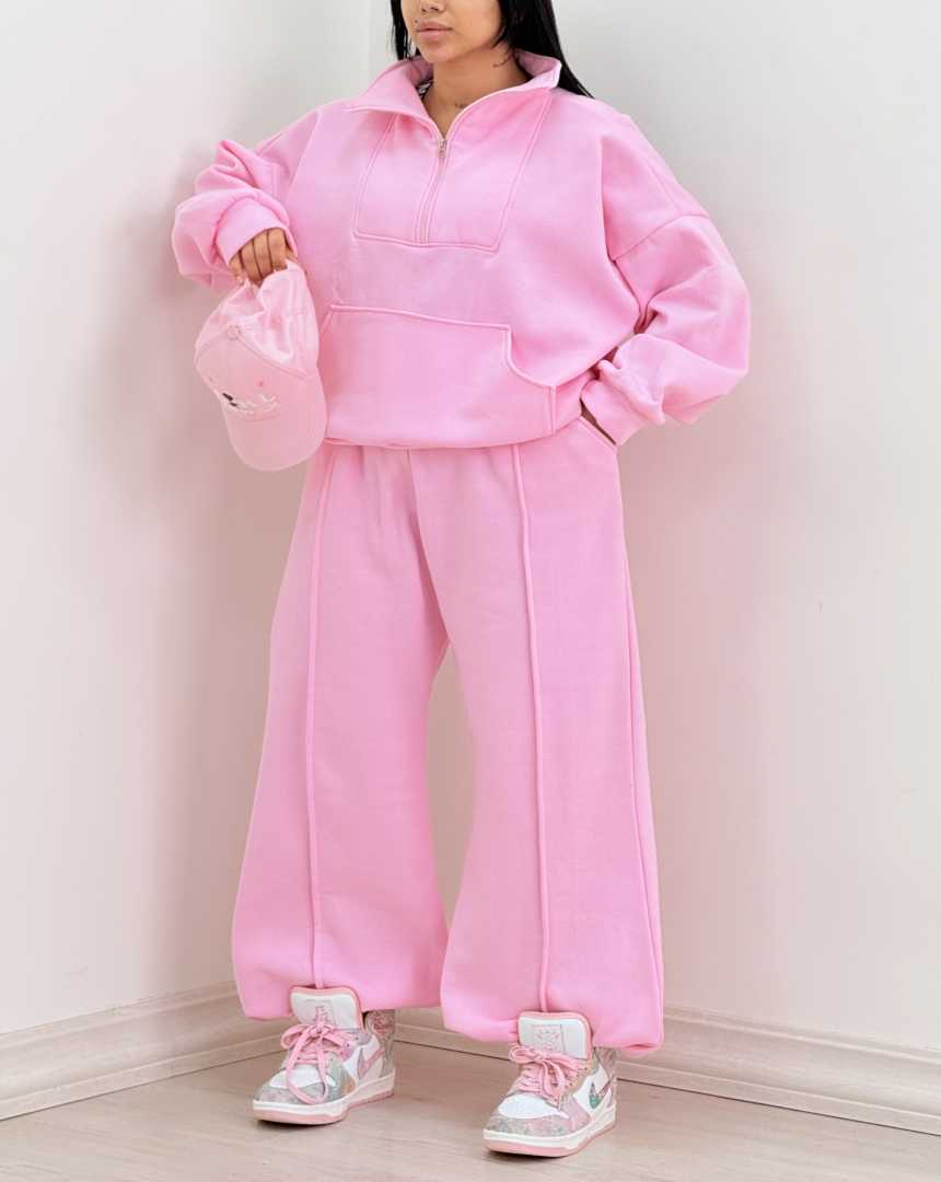 ست نیم زیپ آیدا(121)کد:6784