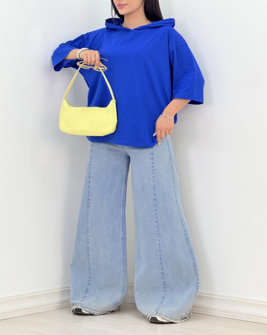 تیشرت کلاهدار عسل(37)کد:5563