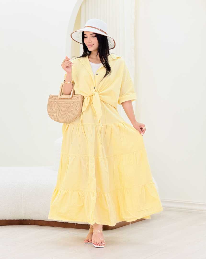 شومیز دامن جلو گره(127)کد:7588