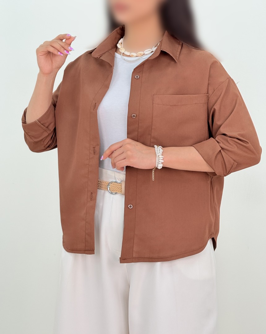 شومیز تک جیب فرشته(2)کد:5402