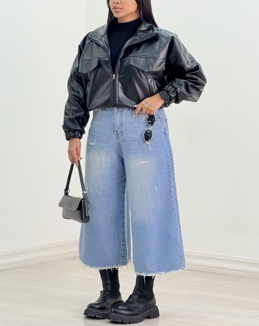 کاپشن چرم شکیبا(4)کد:6326