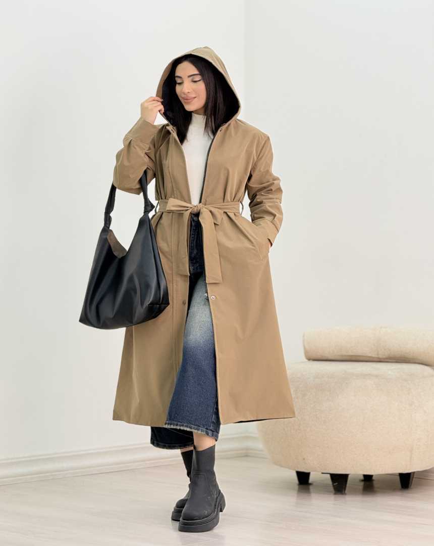 بارونی بلند ترگل(38)کد:6478