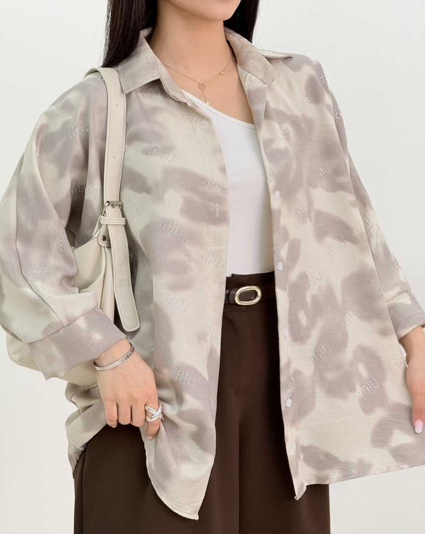 شومیز آبرنگی حدث(41)کد:6794