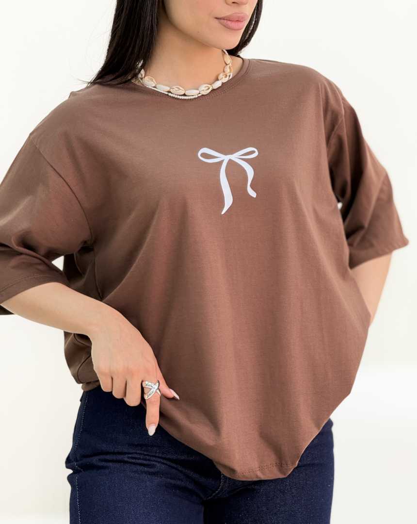 تیشرت باکسی پاپیون(127)کد:7037
