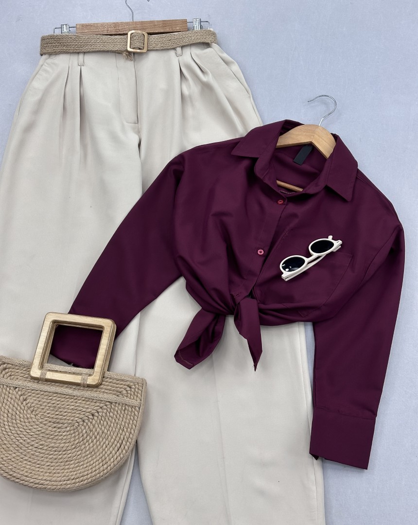 شومیز تک جیب فرشته(2)کد:5402