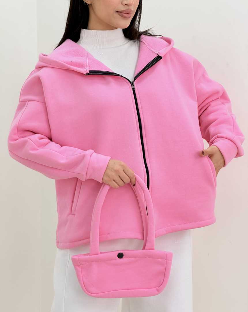 سویشرت کیف دار مروارید(63)کد:6682