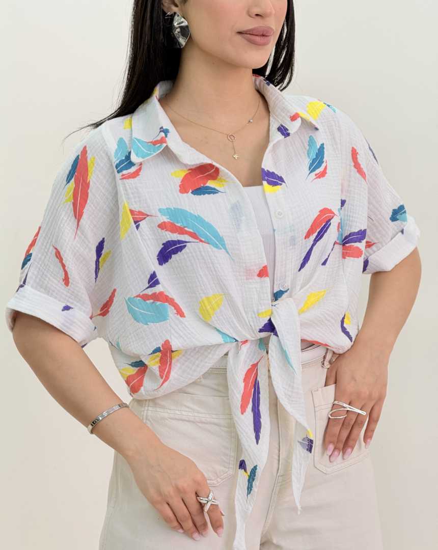 شومیز طرح دارالیسا(41)کد:6891