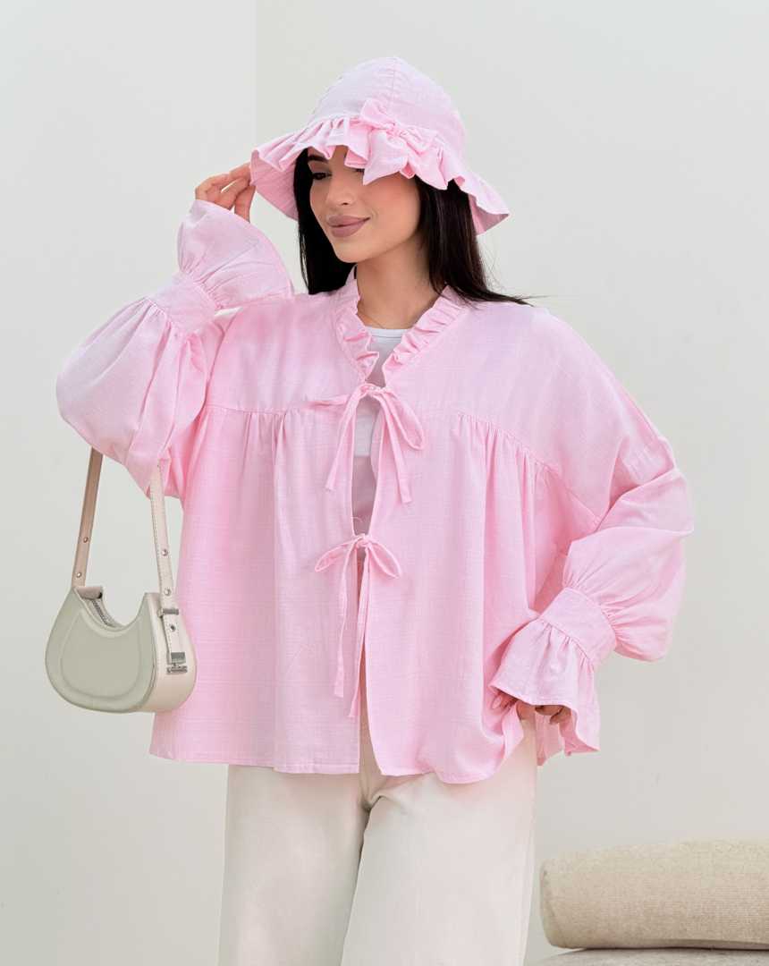 شومیز دوتیکه پریا(122)کد:6817