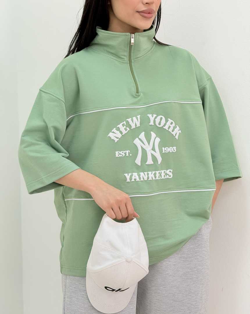 تیشرت نیم زیپ چکامه(119)کد:6862