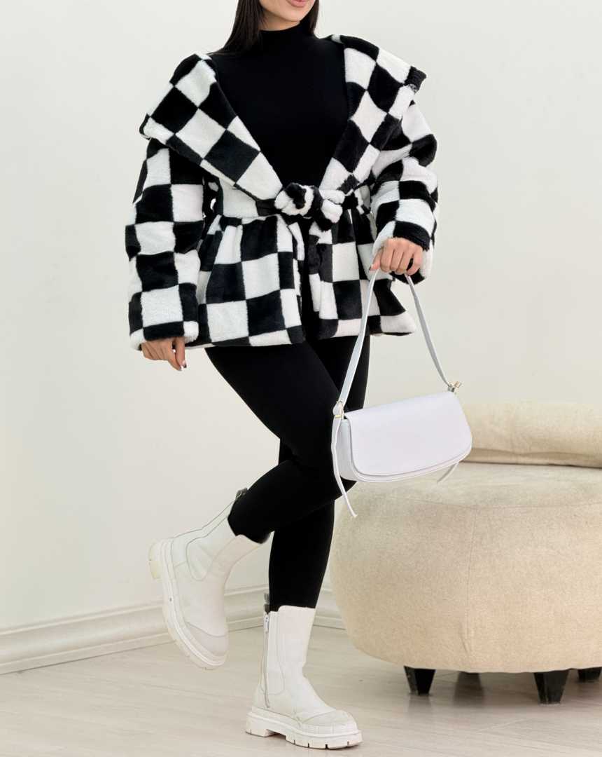 پالتو پوست سوین(31)کد:6569