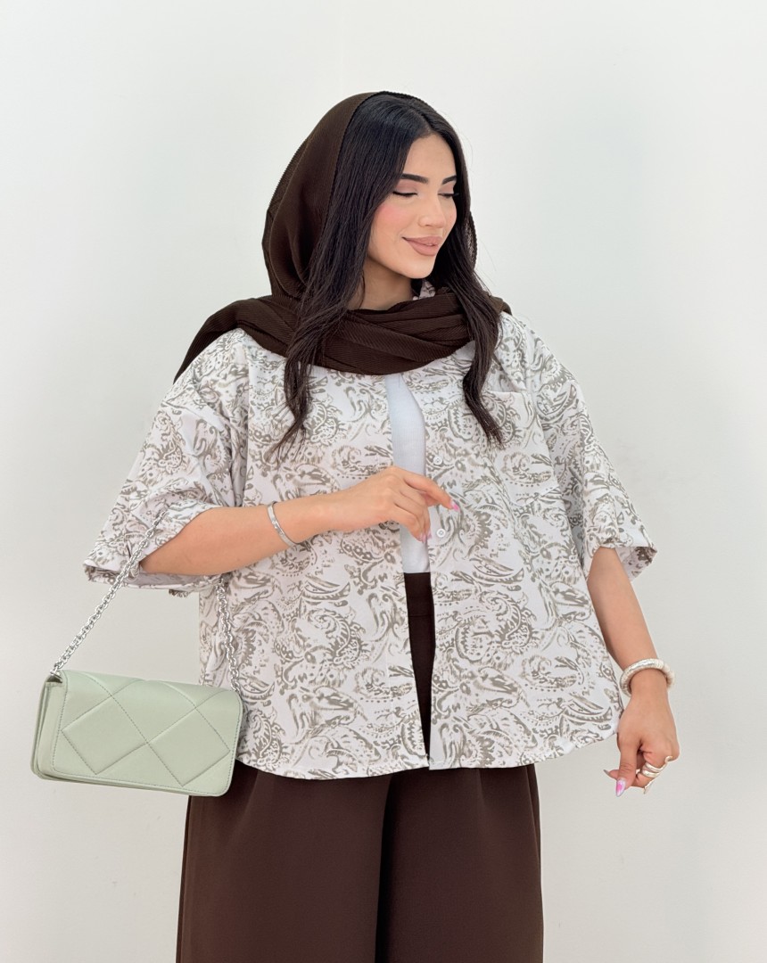 شومیز چاپی ژیلا(2)کد:5549