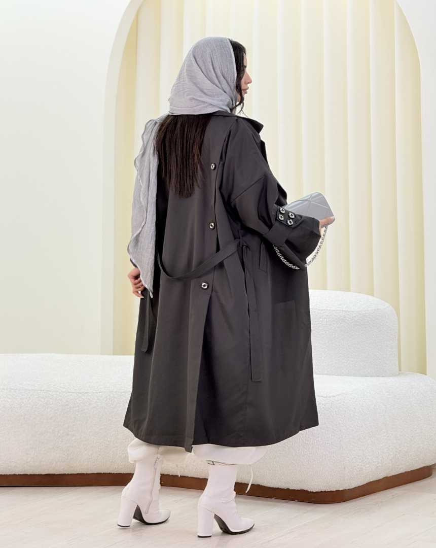 بارونی بلند دوازده دکمه(119)کد:8153