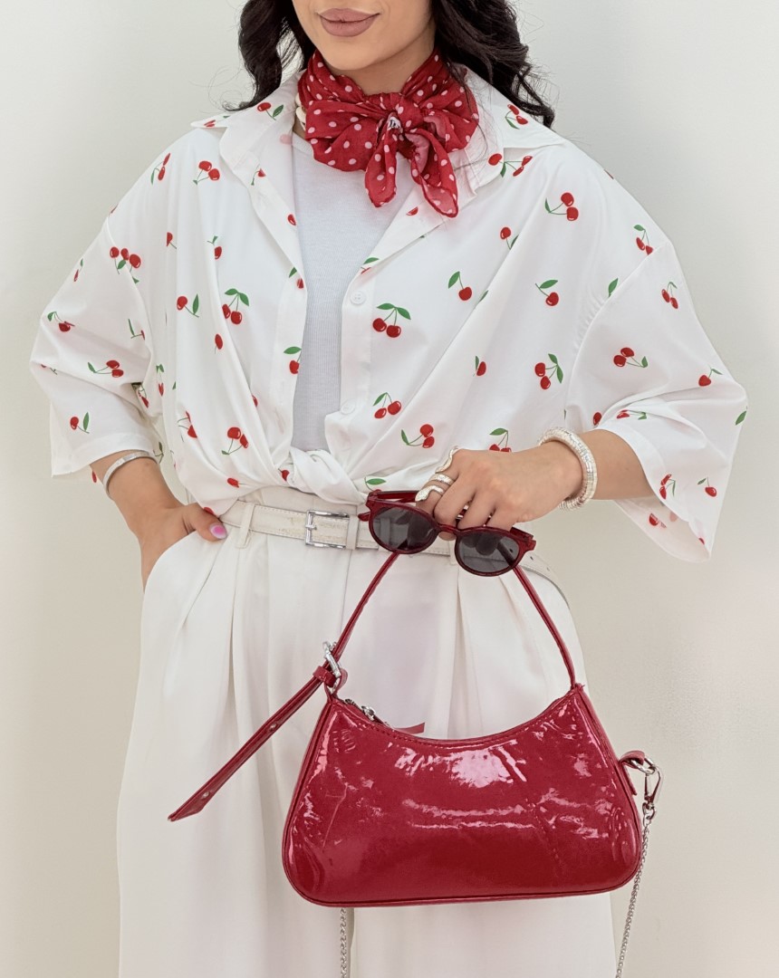 شومیز جلوگره ترمه(101)کد:5578