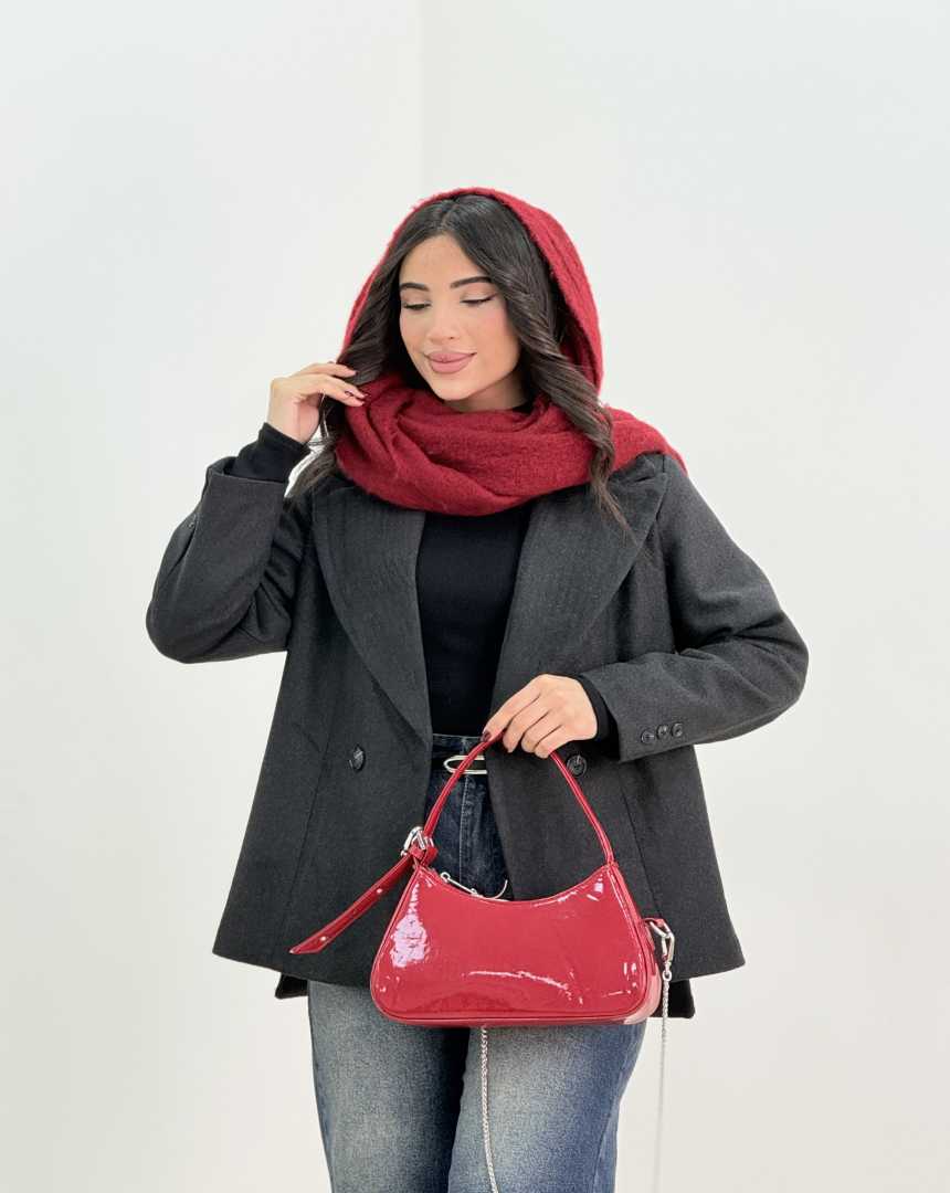 پالتو دودکمه نگین(1)کد:6610