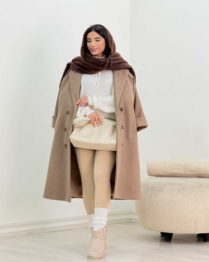 پالتو بلند پیچک(3)کد:6291