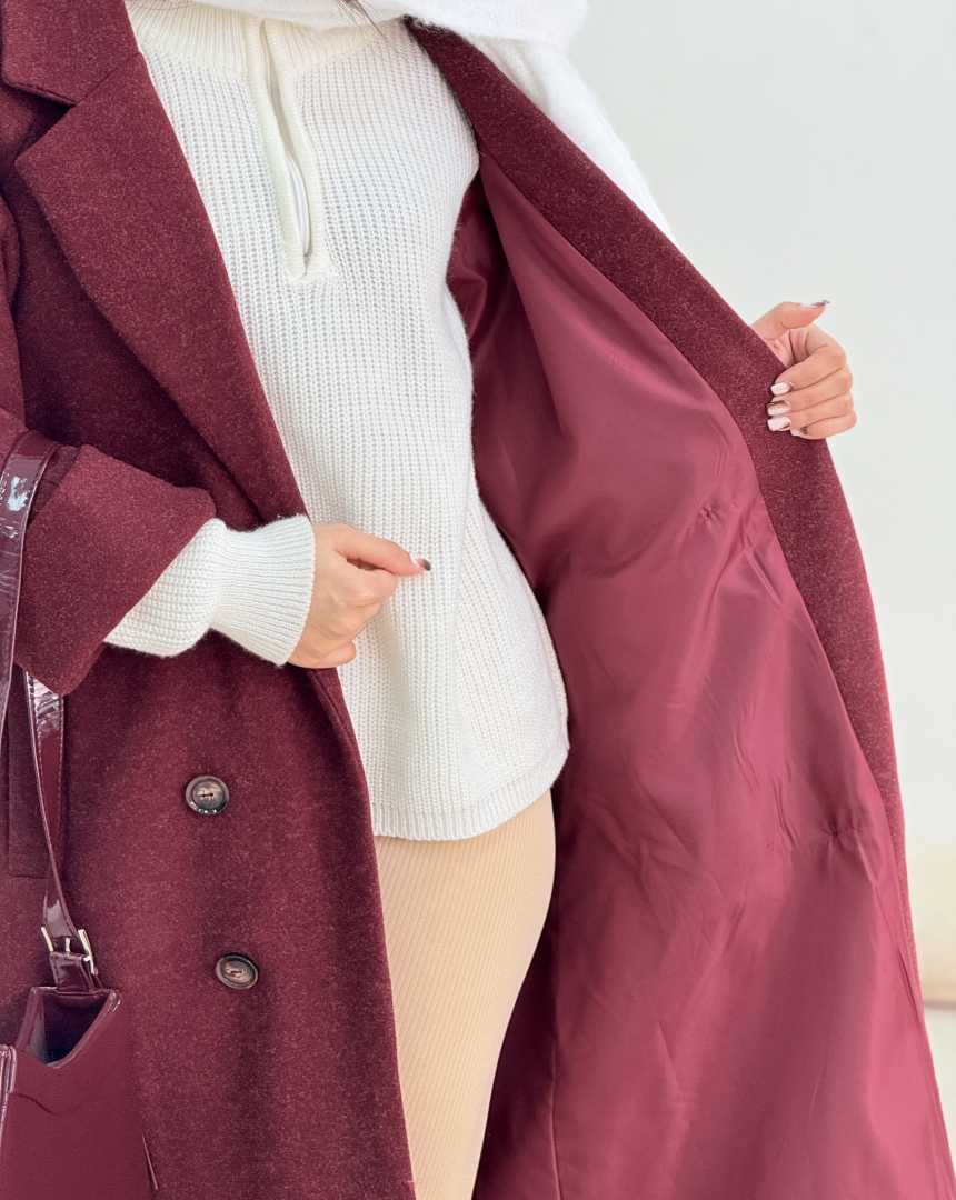 پالتو بلند پیچک(3)کد:6291