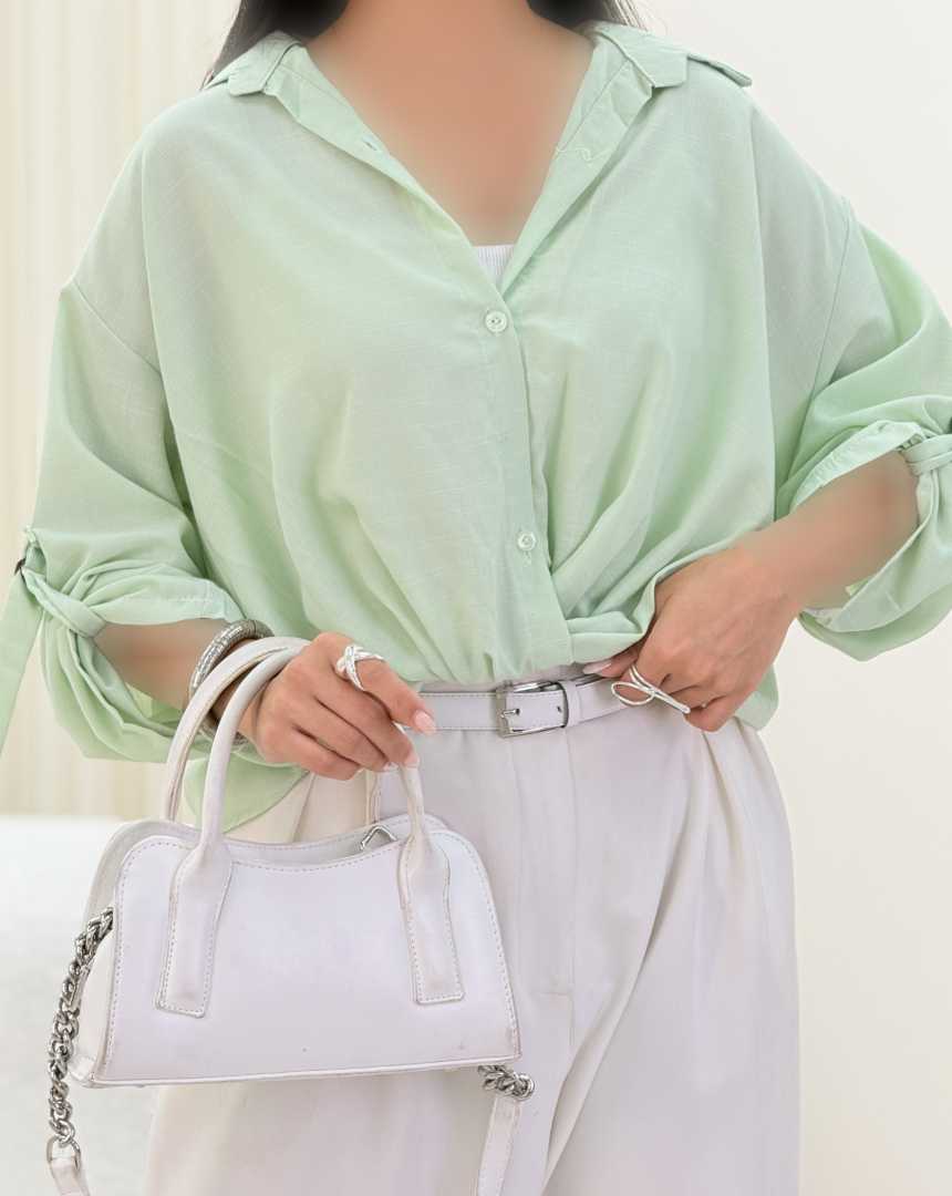 شومیز جلو گره(34)کد:7669