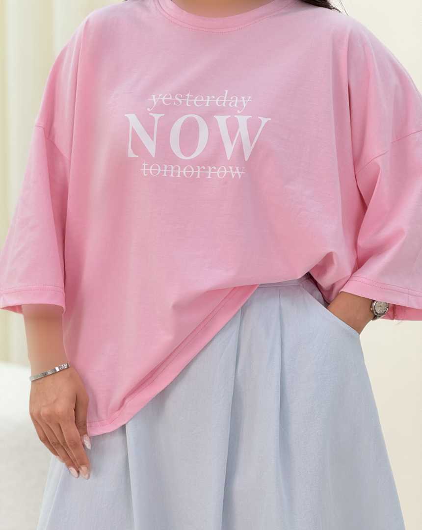 تیشرت باکسی now (119)کد:7741