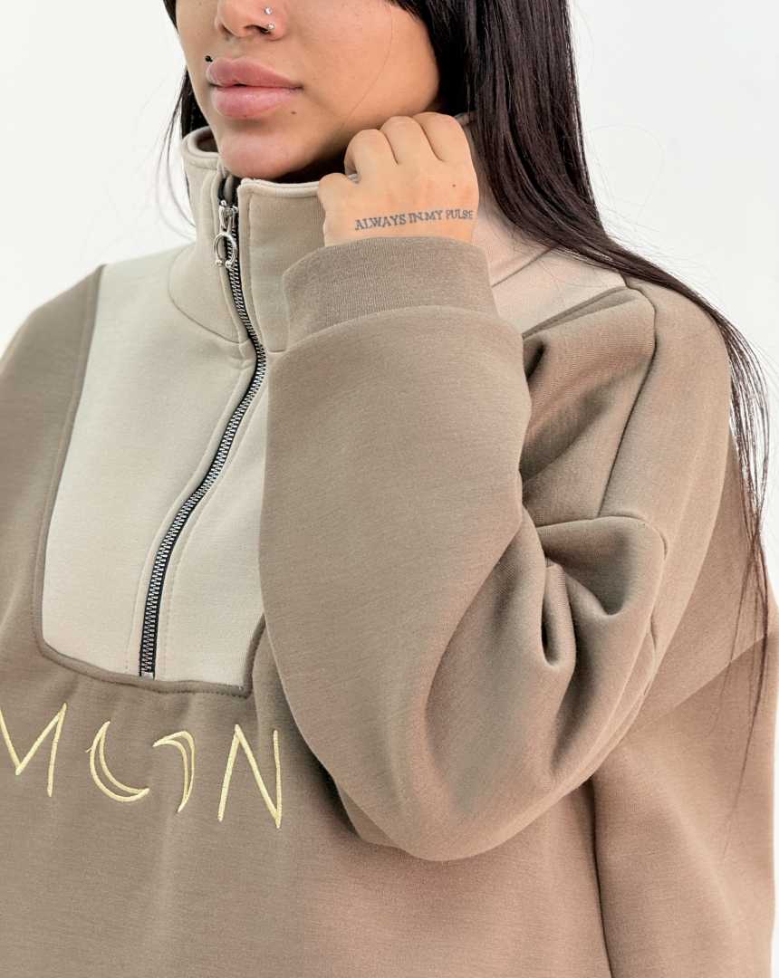 هودی شلوار ترکیبی الناز(118)کد:6124