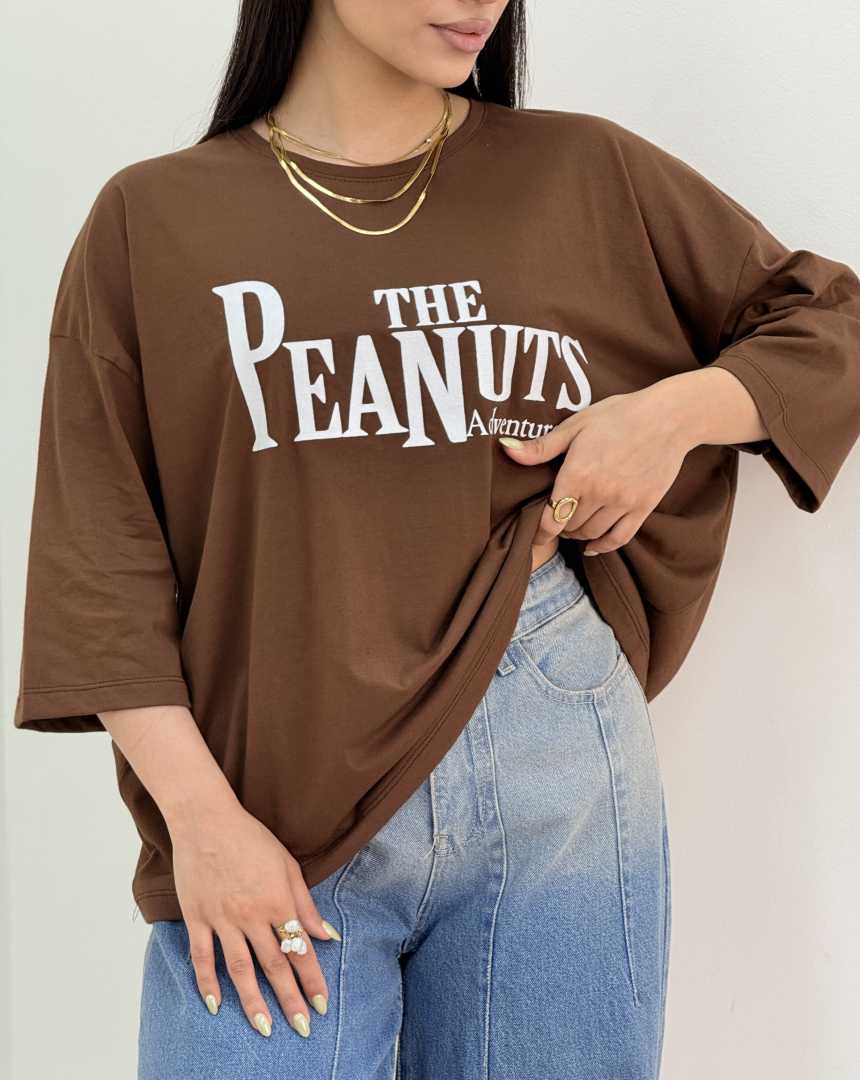 تیشرت باکسی THE PEANUTS(119)کد:7106