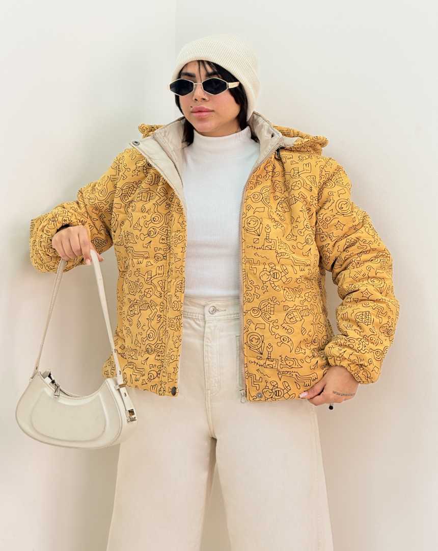 کاپشن طرح دار(41)کد:6542