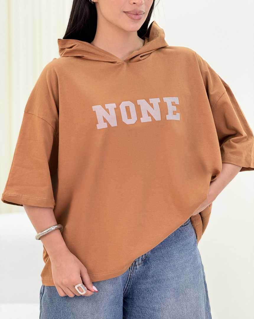 تیشرت باکسی NONE(119)کد:7528