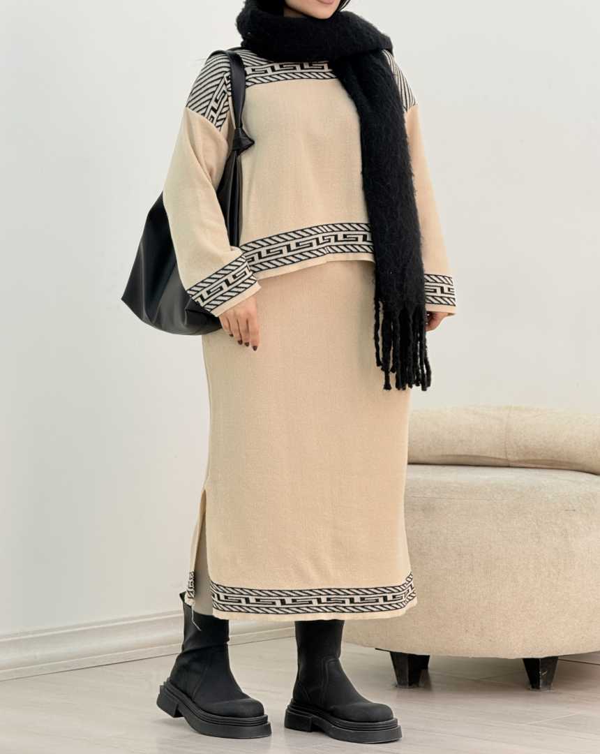 بلوز و دامن بهرخ(120)کد:6345