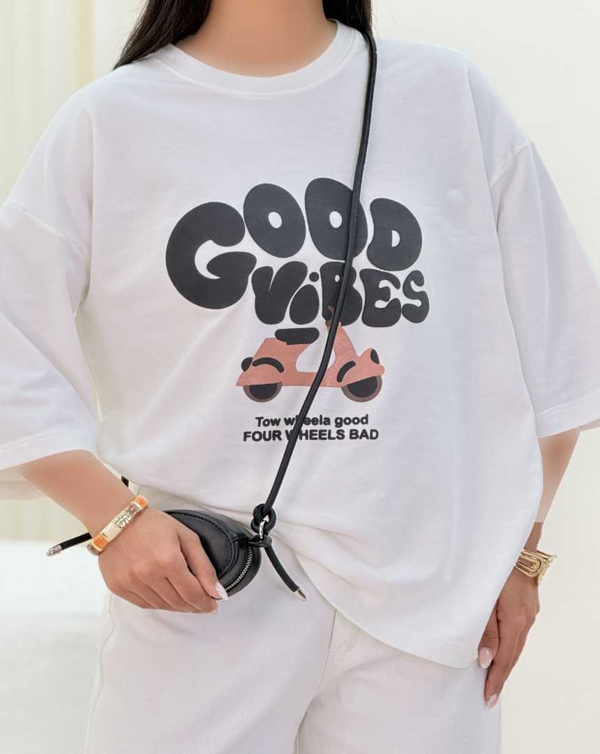 تیشرت good vibes(119)کد:7625
