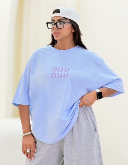 تیشرت باکسی miu miu(119)کد:7508