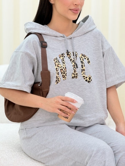  وست کلاهدار پلنگی(34)کد:8255