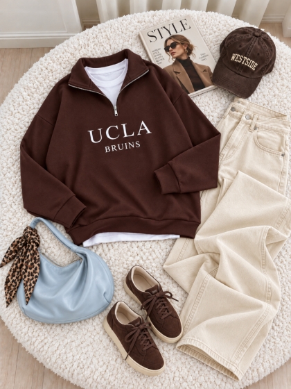 دورس نیم زیپ ucla(127)کد:8306